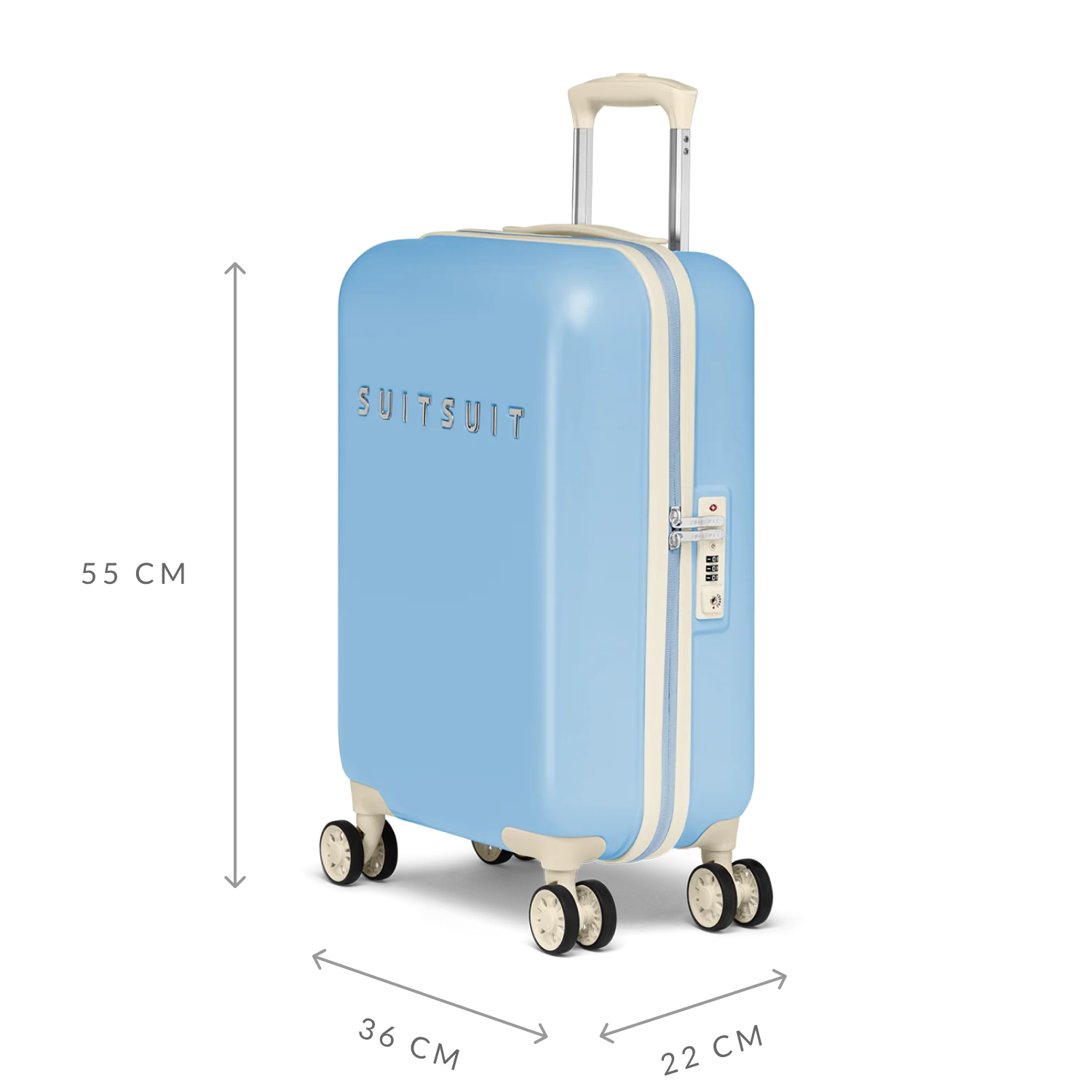 Fabulous Fifties - Chambray Blue - Duo Set (55/76 cm) - Image 4