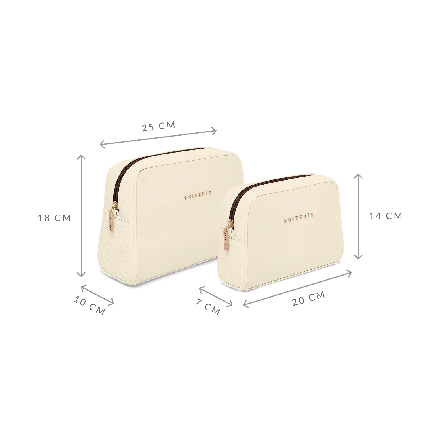 Serenity - Whisper White - Toilettas XL & Make-up Tasje - Image 13